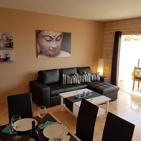 펜션 Roque Del Conde 3mit Traumhaftem Meerblick 아데제